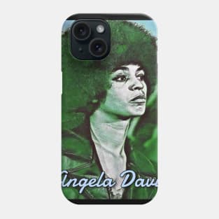 Angela Davis (B) Phone Case