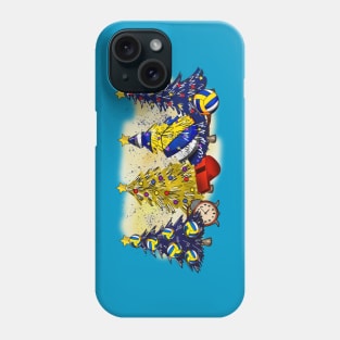 Volleyball Christmas Trees Xmas Gifts Phone Case