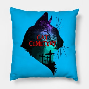 CAT CEMETERY Pillow