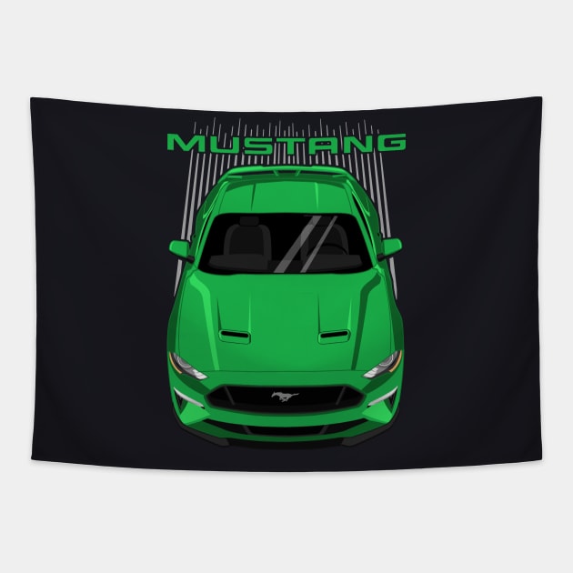 Mustang GT 2018 to 2019 - Green Tapestry by V8social