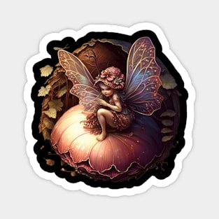 Mushroom Fairy Magnet