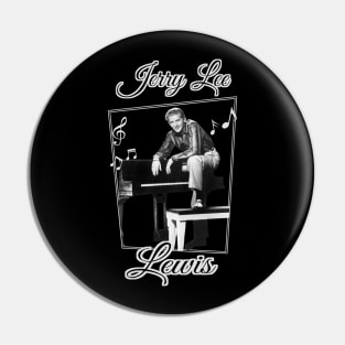 Jerry Lee Legend Lewis Pin