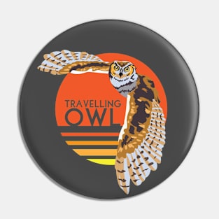 Travelling Owl Pin