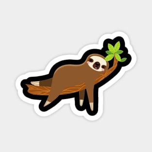 Funny Sloth T-shirt Magnet