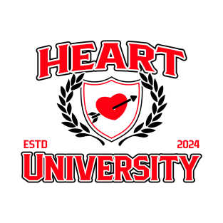 Heart University, Valentines Day T-Shirt