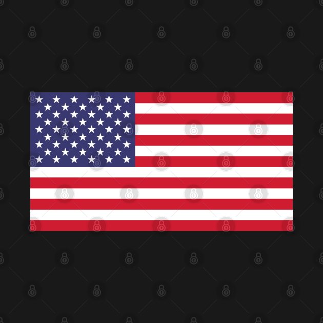 United States flag by Oonamin