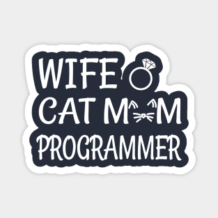 programmer cat Magnet