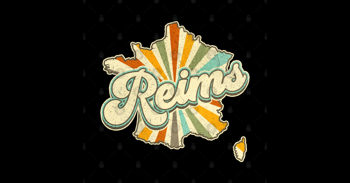 Reims city - Reims - Sticker | TeePublic