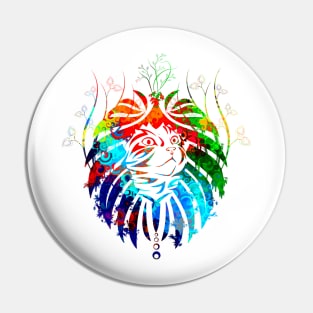 LionCat Abstract - Limited Edition Pin