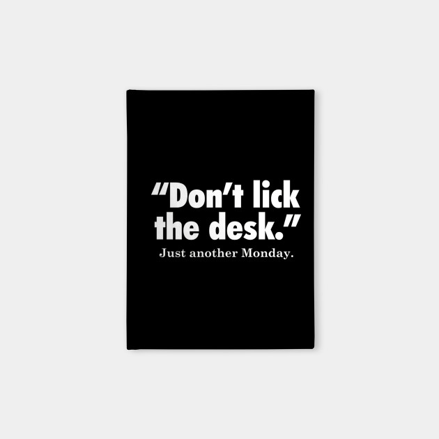 Don T Lick The Desk Funny Teacher Gifts Teacher Notebook