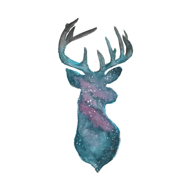 Galaxy Stag by creativebakergb