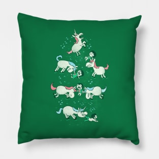 Angry Unicorns Pillow