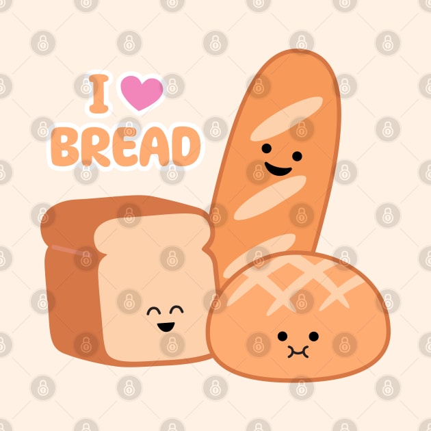 I Love Bread | by queenie's cards by queenie's cards