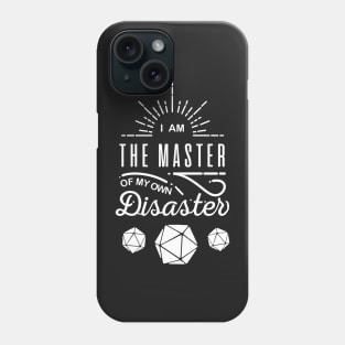 Pen and paper master of disaster Phone Case