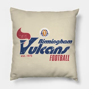 Distressed Birmingham Vulcans Pillow