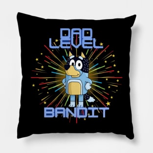 dad level bandit Pillow