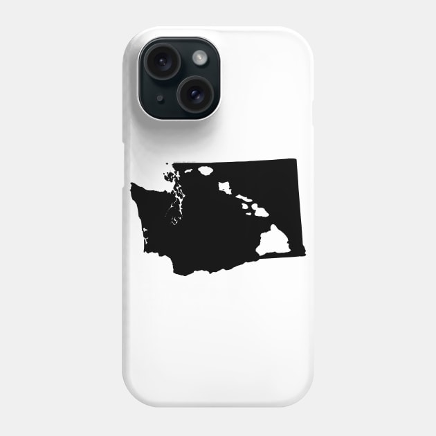 Washington and Hawai'i Roots by Hawaii Nei All Day Phone Case by hawaiineiallday