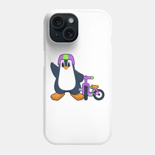 Penguin Bicycle Phone Case