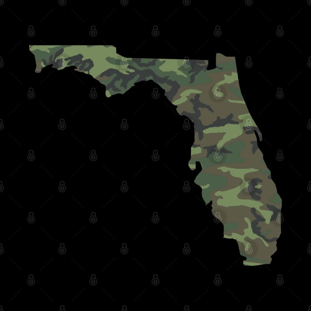 Camo Design Florida by GreenGuyTeesStore