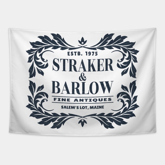 Straker and Barlow Fine Antiques - Salem's Lot, Maine Tapestry by Contentarama