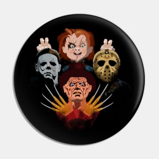 halloween night of four superstar horror Pin