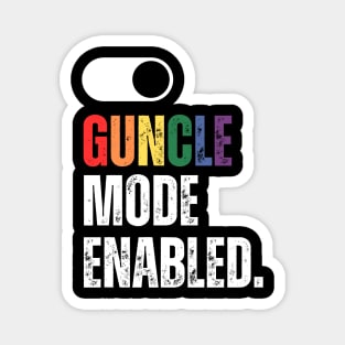 Guncle mode enabled on/off switch Magnet