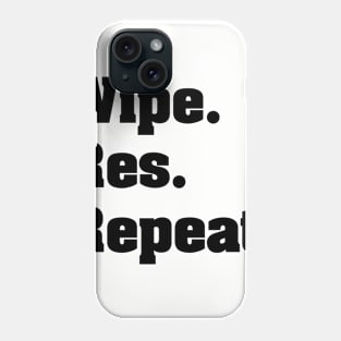 Wipe. Res. Repeat. MMO Classic Phone Case