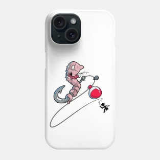 Frightened Worm Phone Case