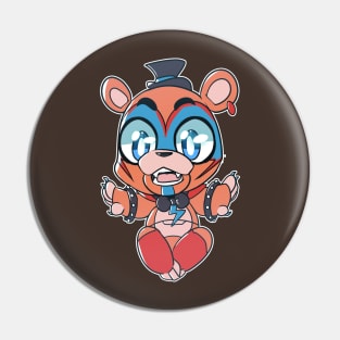 Chibi FNAF Security Breach Glamrock Freddy Pin