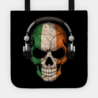 Dark Skull Deejay with Irish Flag Tote