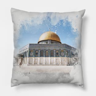 Al Aqsa Mosque The Dome of the Rock Pillow