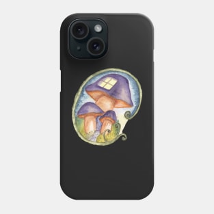 Fairy house mushroom fairy forest Phone Case