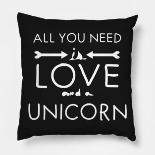 All you need is love : Unicorn°2 Pillow