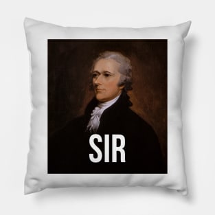 Alexander Hamilton Portrait Sir Pillow