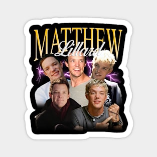 VINTAGE BOOTLEG MATTHEW LILLARD 90S RETRO Magnet