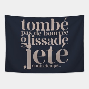 Tombé Pas de Bourrée Tapestry