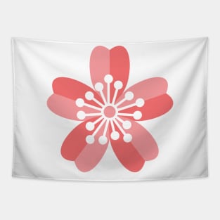 Cute Colorful Hibiscus Tapestry