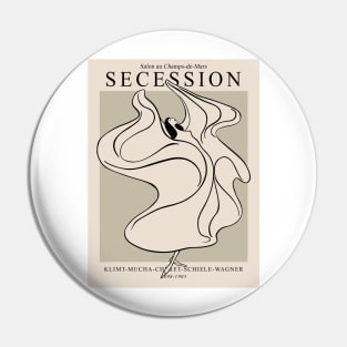 Secession Art Exhibition Design Pin