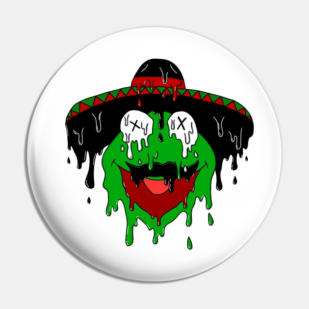 Drippy Señor Kermit Pin by HubstheMexicano