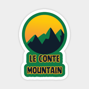 Le Conte Mountain Magnet