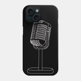 Hand Drawn Microphone Phone Case