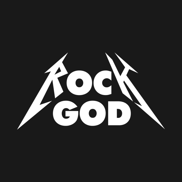 Metallica 'Rock God' Design in White by LTFRstudio