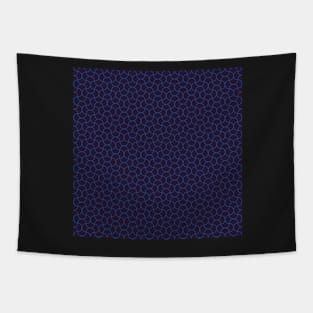 Retro vintage design pattern 60s 70s Tapestry