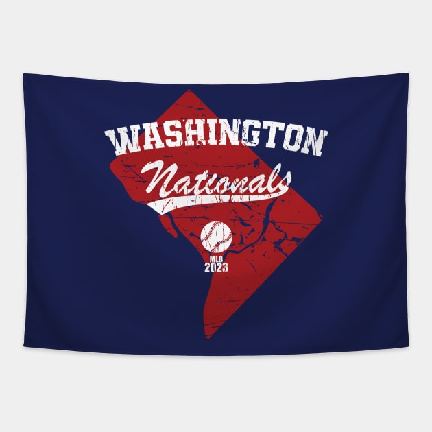 Washington D.C. - Nats - 2023 Tapestry by Nagorniak