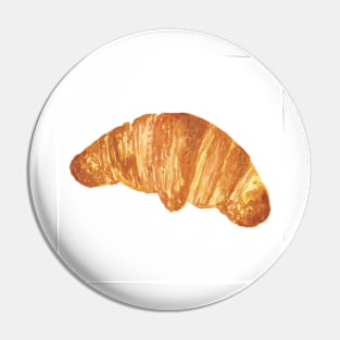 croissant on white Pin