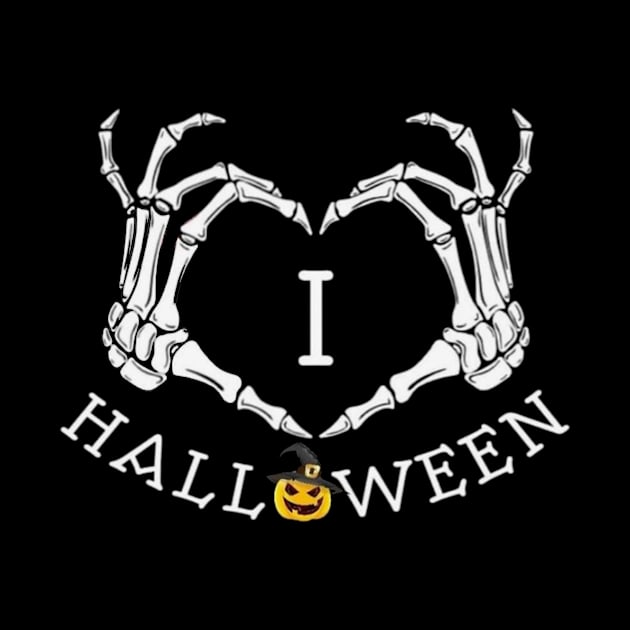 Skeleton Hands Love Heart Sign Bones Costume Funny Halloween by webster