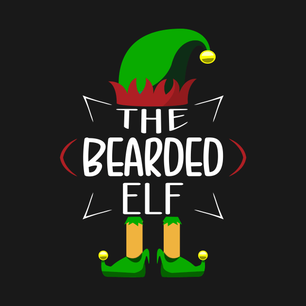 The Bearded Elf Christmas Party Pajama by Art master