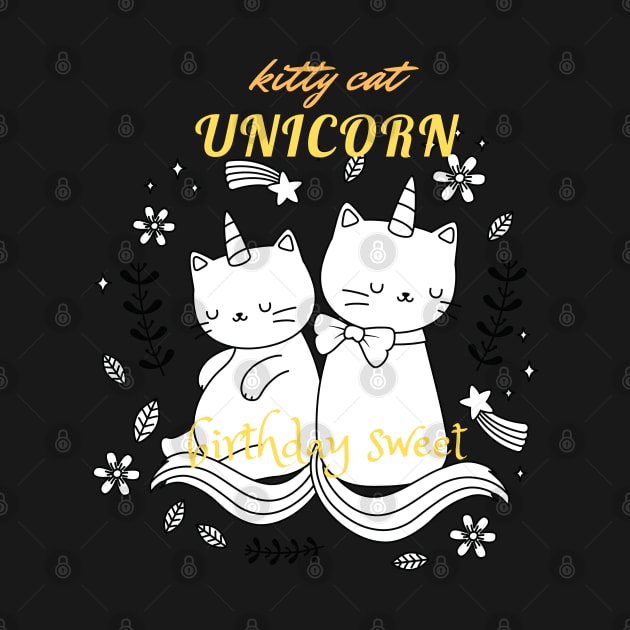 kitty cat unicorn by yayashop