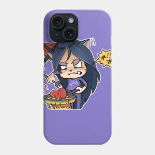 Kitty The Witch Food Rage Phone Case