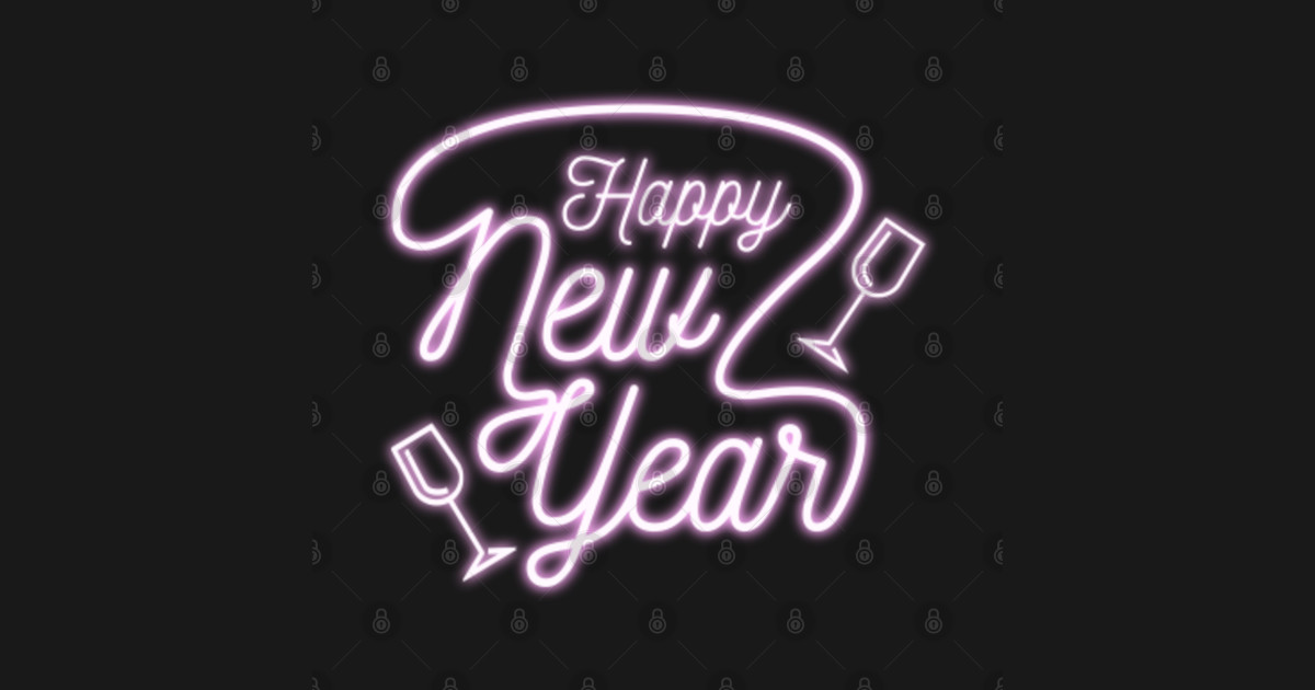 happy new year 2020 - Happy New Year 2020 - Sticker | TeePublic